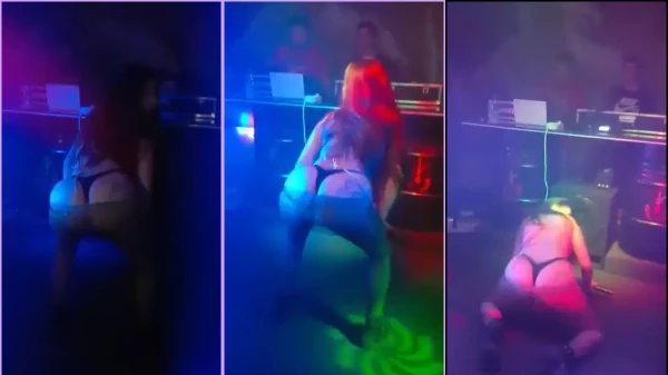 MC Mayara na balada rebolando de calcinha só!