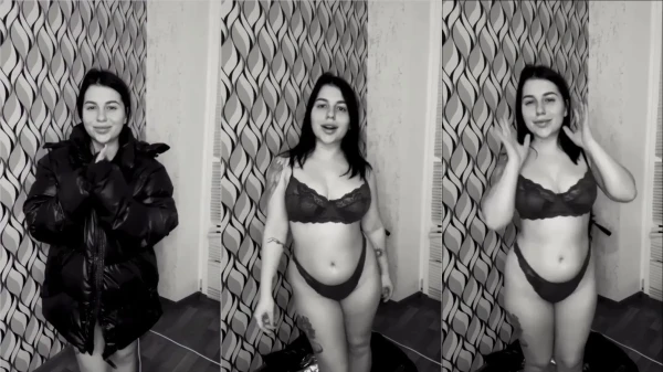 Morena linda de calcinha sexy
