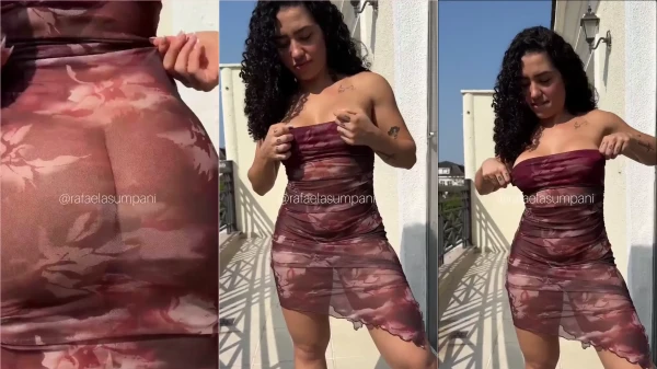 Rolou um vazamento na internet da Rafaela Sumpani se mostrando toda