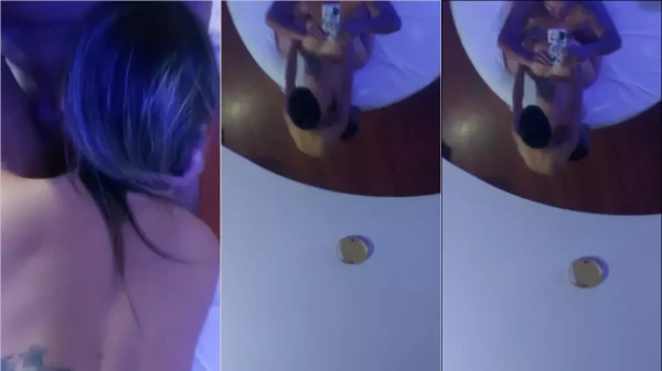 Casal pegando fogo na cama do motel!