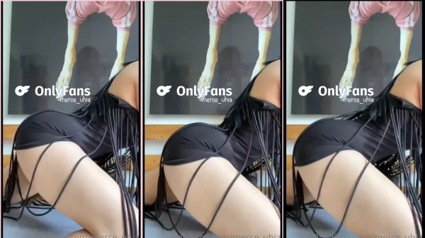 Mercedes Uhia de vestidinho preto irresistível na festinha safada xxx