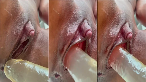 Sofia Lopes, uma gata cheia de curvas, se divertindo com um brinquedo que deixa sua xoxota toda empolgada